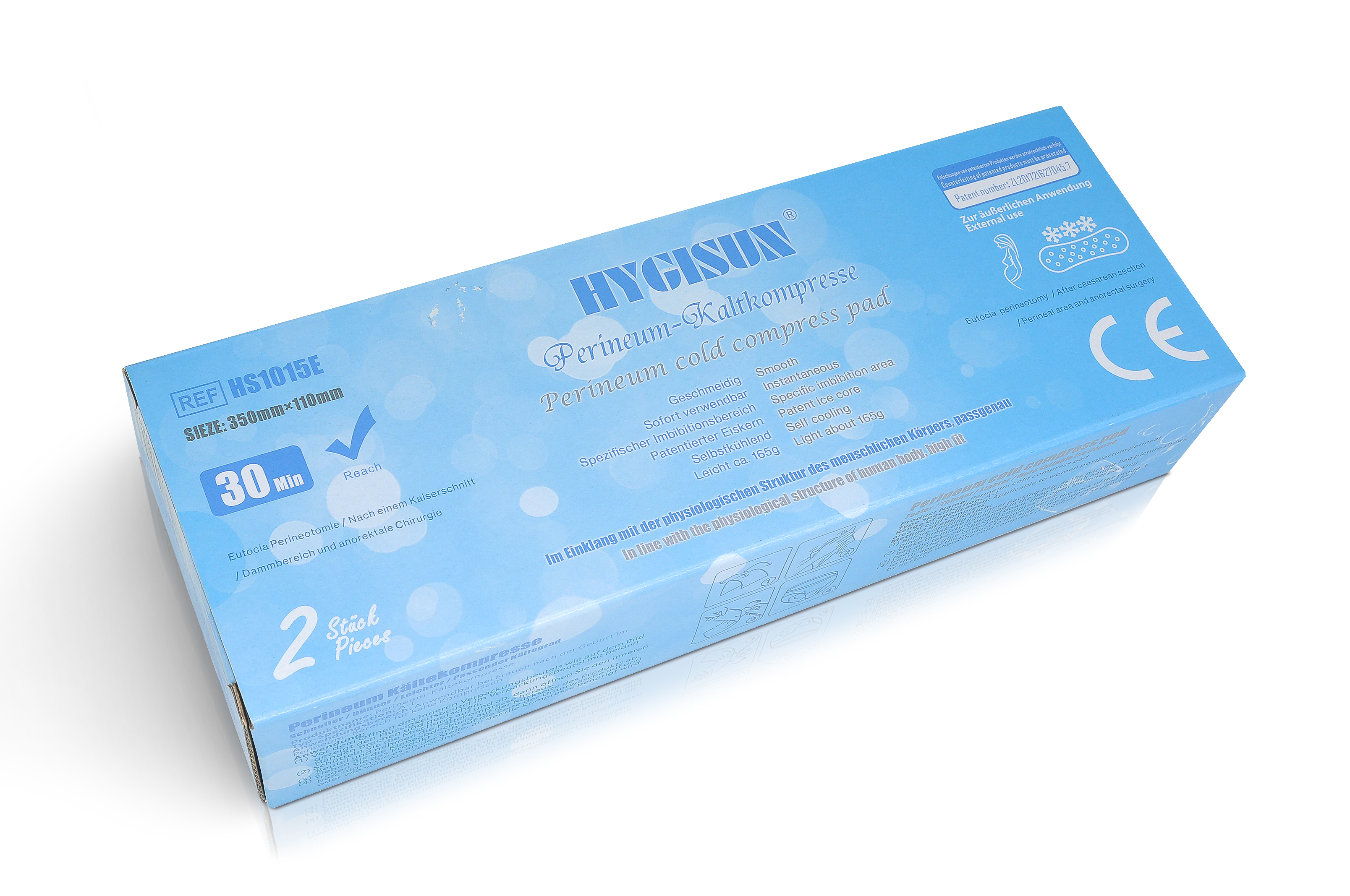 Hygisun Perineum-Kaltkompresse (2er Packung)