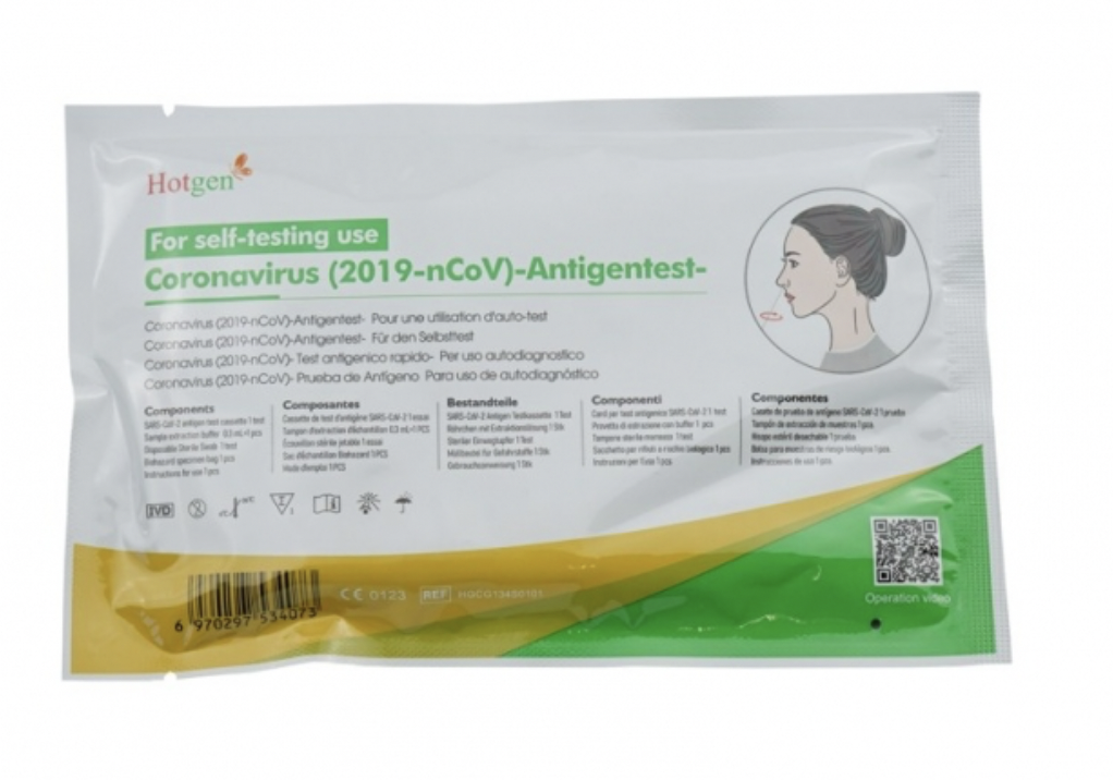 Hotgen Antigen Laienschnelltest