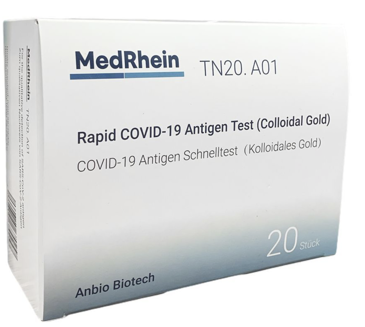 Anbio MedRhein Lollytest (20er Packung)