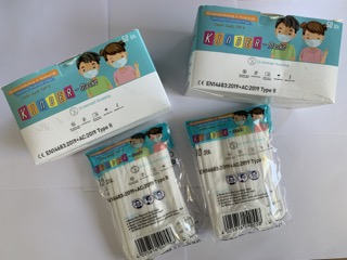 Mund-Nasenschutz für Kinder Typ II R (50er Packung)