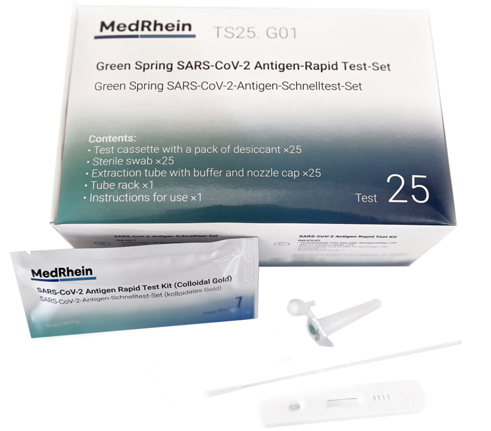 Medrhein Greenspring 4 in 1 Profitest (25er Test)