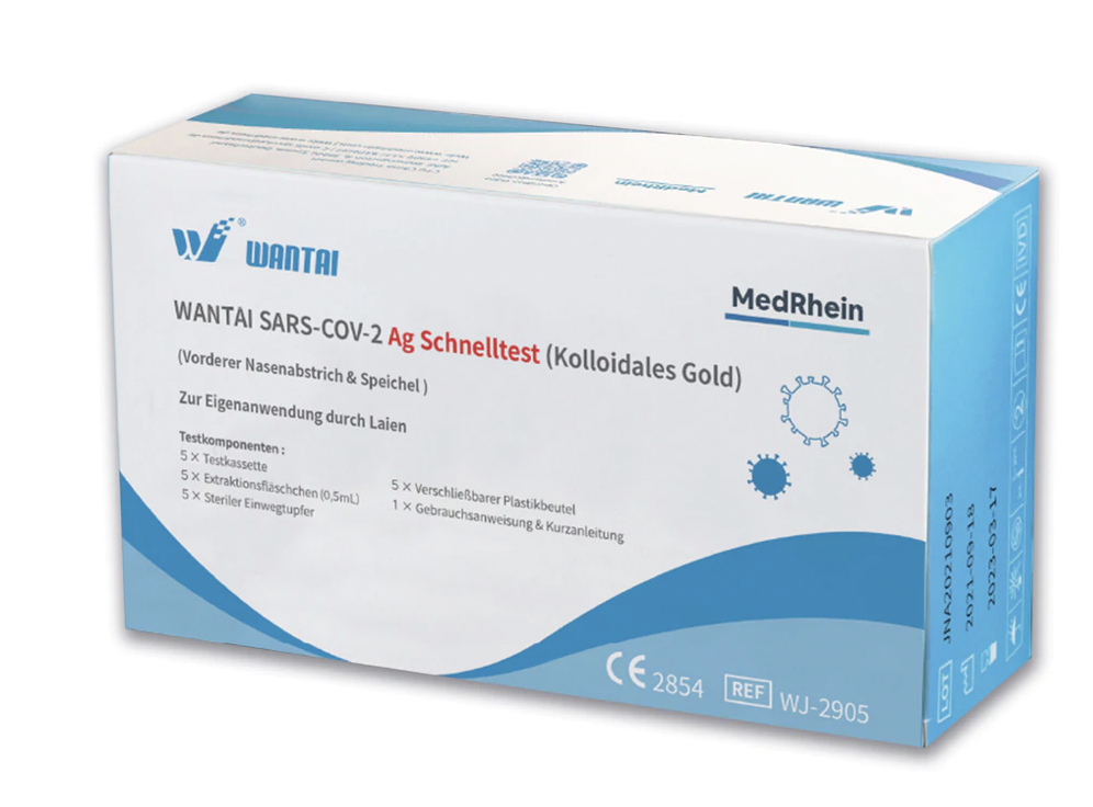 Wantai MedRhein Lollytest (5er Packung)