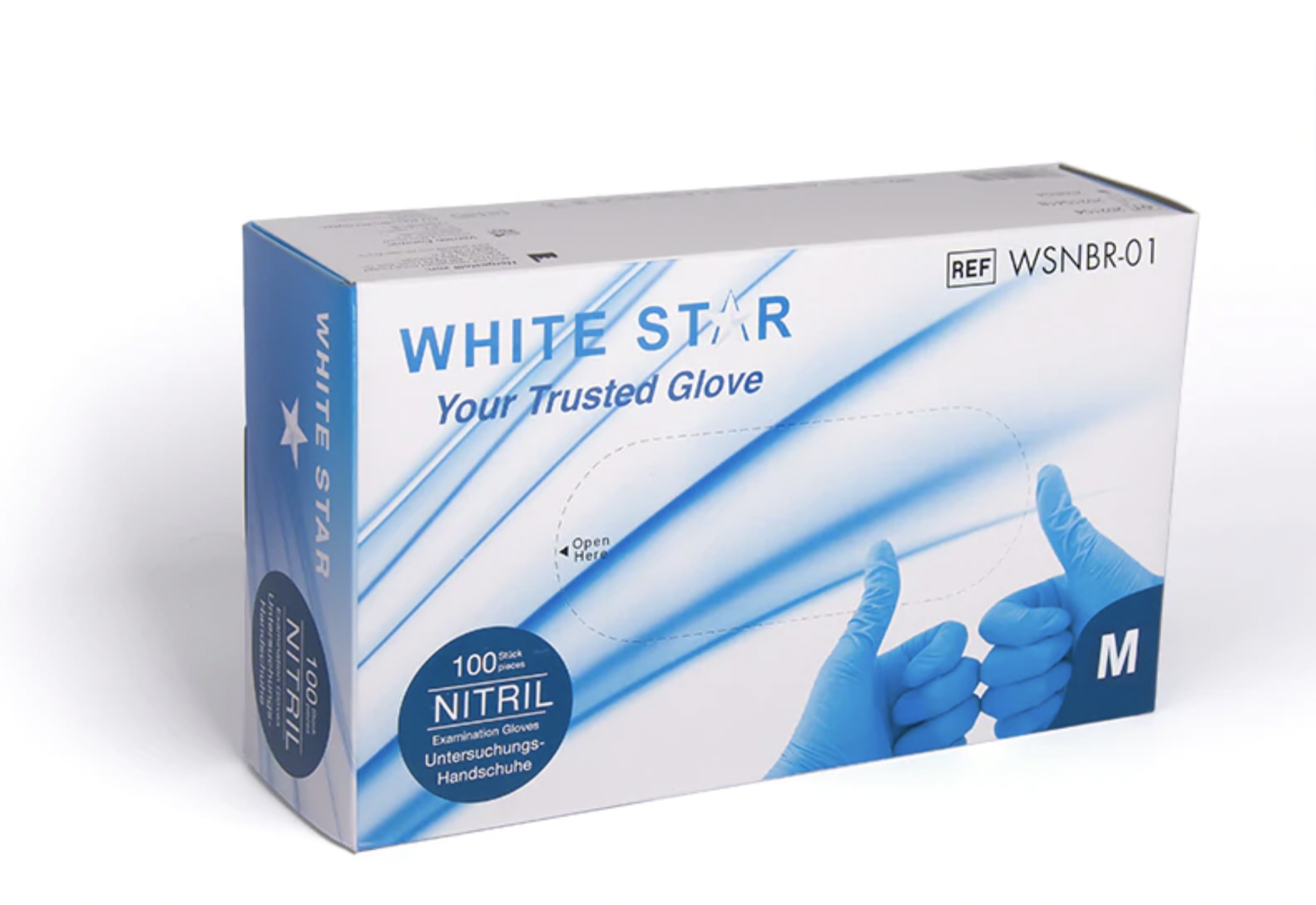 Einweghandschuhe Nitril (100er Packung) 